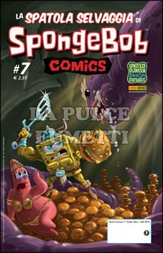 PANINI CARTOON #     7 - SPONGEBOB COMICS 7